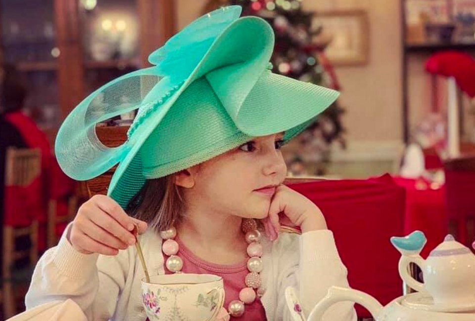 Don your fancy hat and head to an afternoon or holiday tea! Photo courtesy of The Tea Cart, Facebook 