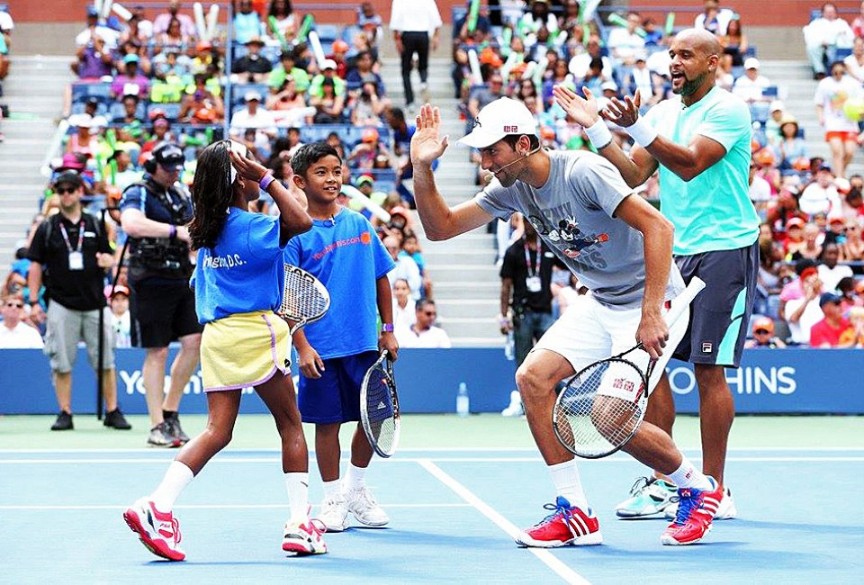 Kids can hit the courts, get close to the pros, enjoy clinics, giveaways, and more during Saturday's Arthur Ashe Kids Day at the US Open. 