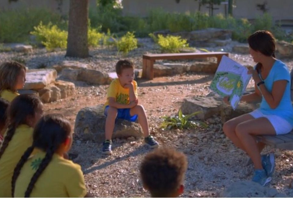 Storytime in the Garden at the Houston Botanic Garden