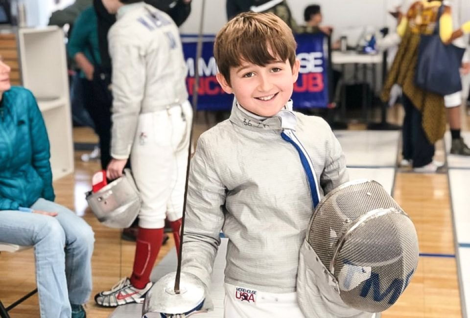 Fence them in with sports camps around Fairfield! Photo courtesy of the Tim Morehouse Fencing Club