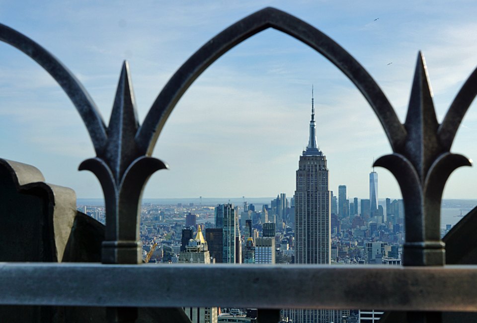 For an only-in-NYC experience, head to the Top of the Rock to enjoy the view. Photo by Jody Mercier