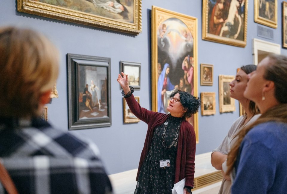 Sign up for a family tour (masks required) at the Wadsworth Atheneum. Photo by Monica Jorge