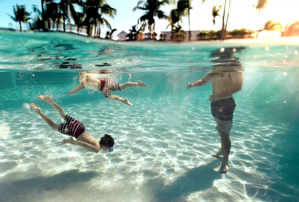 Go snorkeling in the stunning water at Tranquility Bay Resort. Photo courtesy of the resort