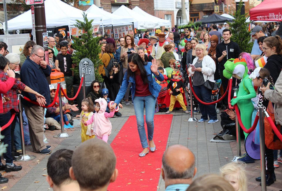 red-carpet parade in East Passyunk. 