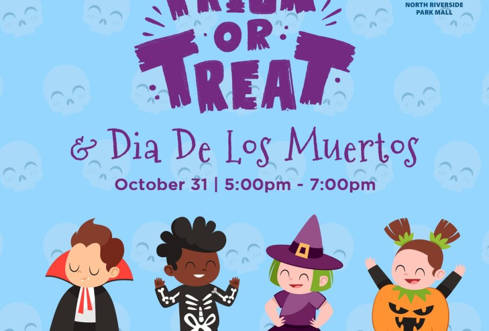 North Riverside Park Mall TrickorTreat Mommy Poppins Things To Do