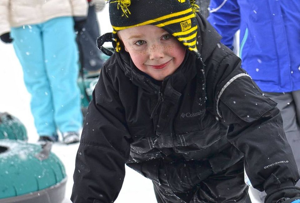 Snow tubing is the perfect winter activity! Photo courtesy of Whitetail Mountain Ski Resort 