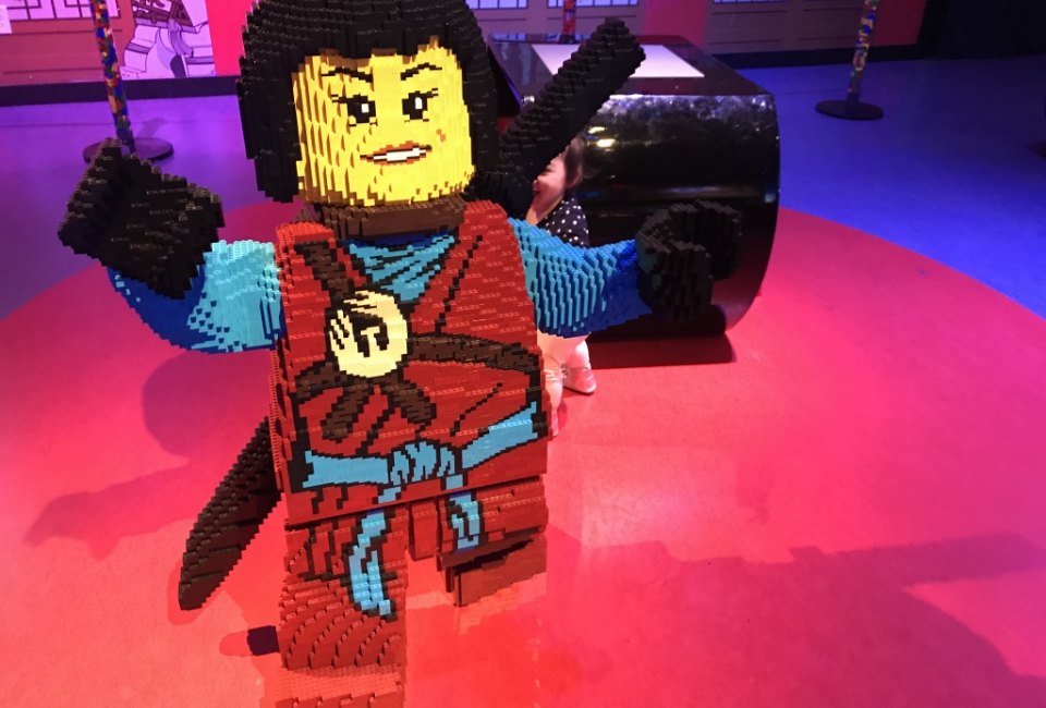 The NINJAGO space at LEGOLAND, photo by the author
