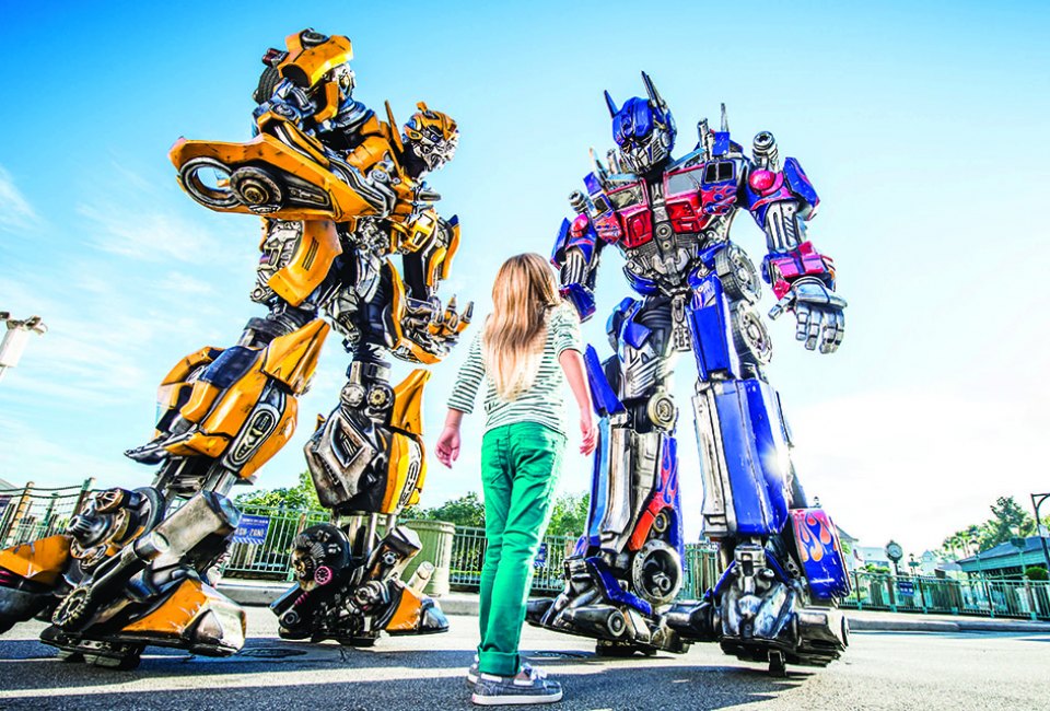 Universal Studios Florida in Orlando has epic rides and shows based on your child's favorite movies, shows, and characters. Photo courtesy Universal Studios 