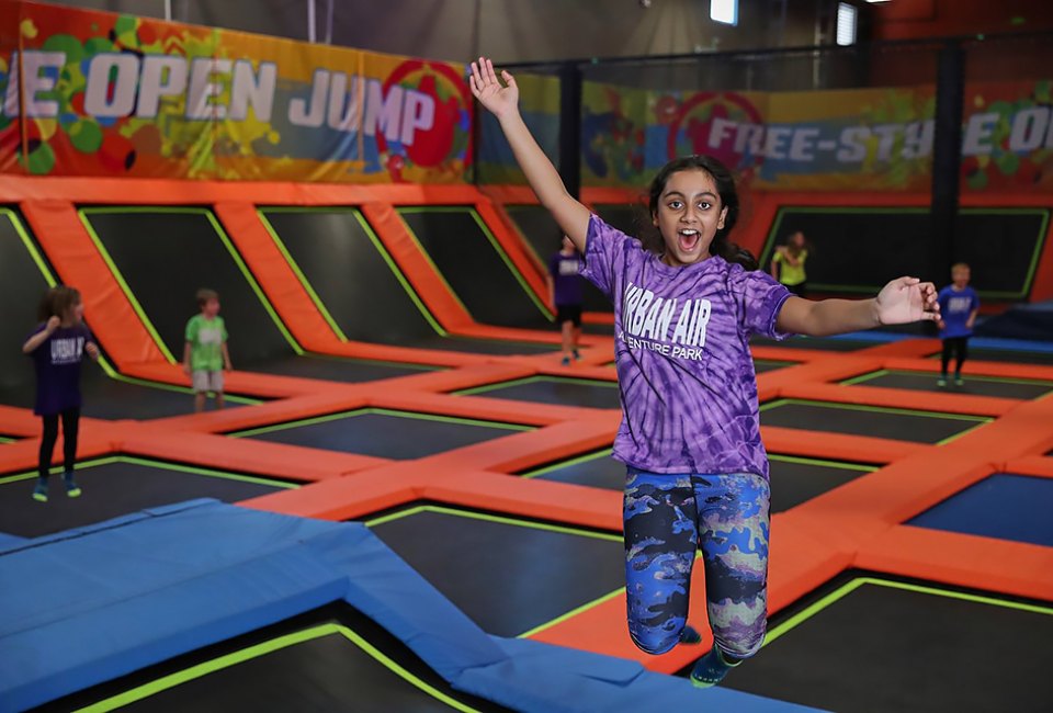 Jump, bounce and play and Urban Air Adventure Park. Photo courtesy of Urban Air