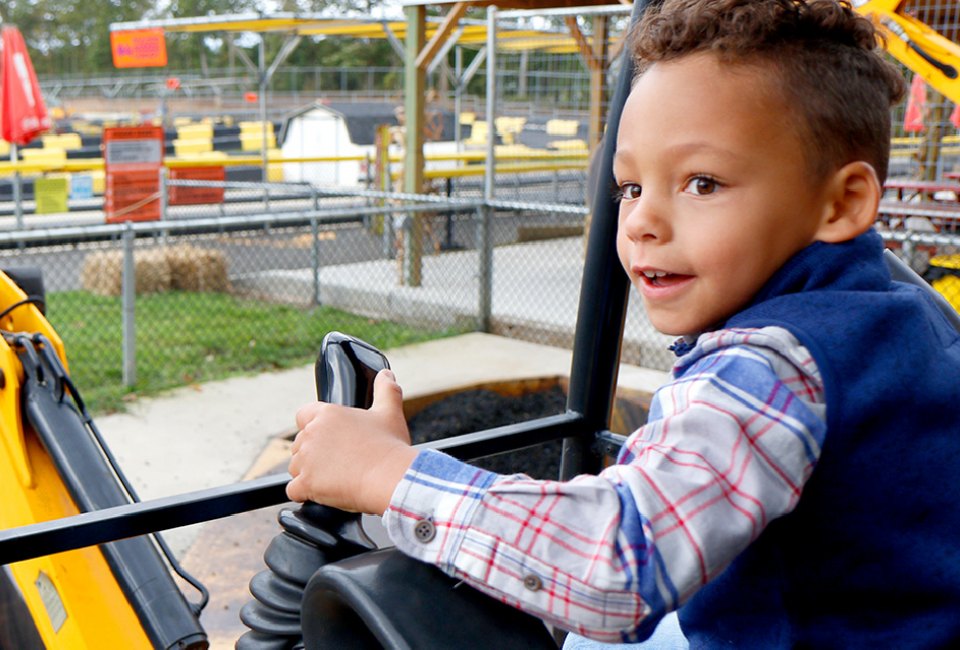 Have a child obsessed with trucks? Visit Diggerland in West Berlin, NJ