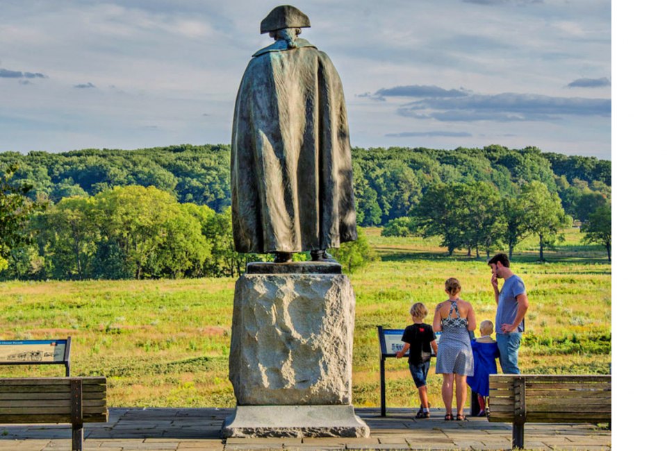 Take a day trip to Valley Forge. Photo by R. Kennedy for Visit Philadelphia