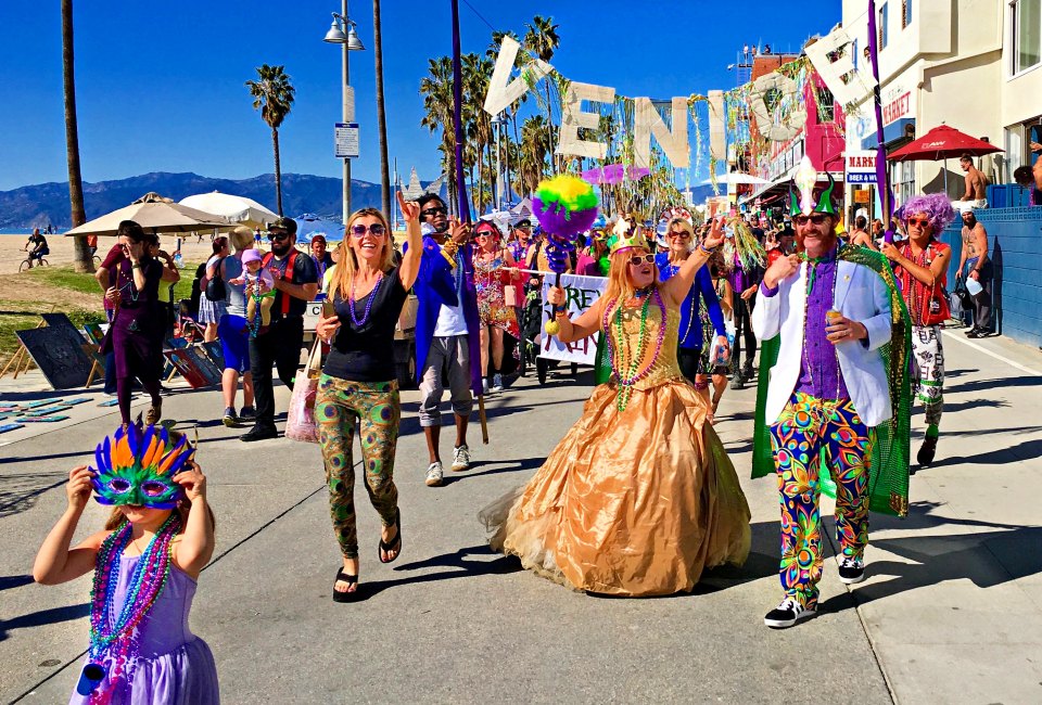 Open up your costume closet for Venice Mardi Gras