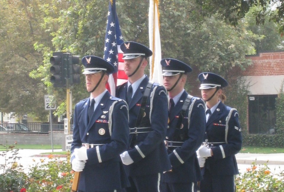 Veterans Day Ceremony in Burbank