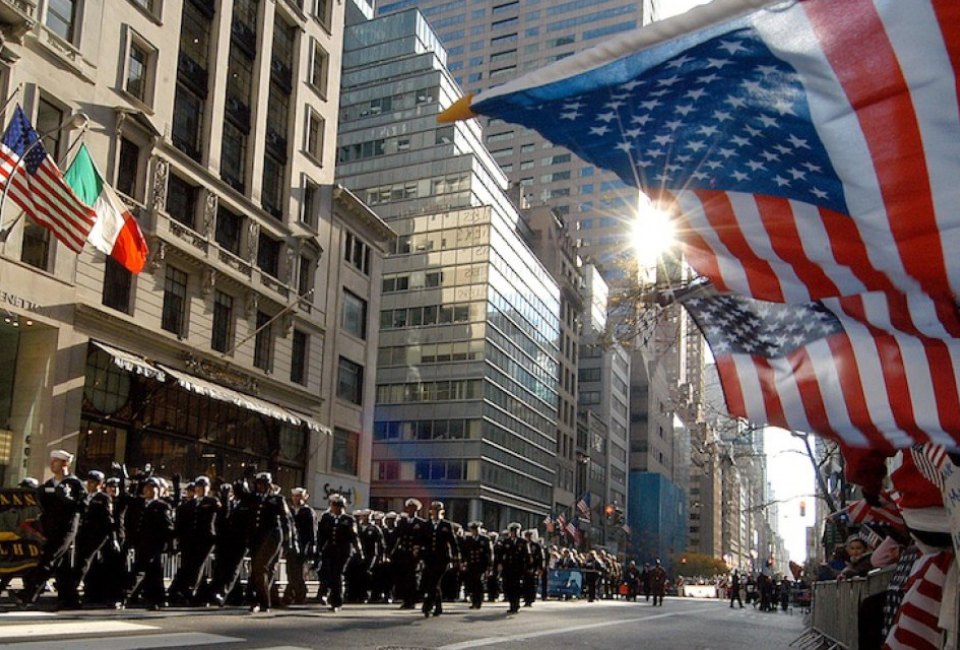 NYC is home to the largest celebration of veterans in the nation at its Veterans Day Parade. Photo courtesy of the event 
