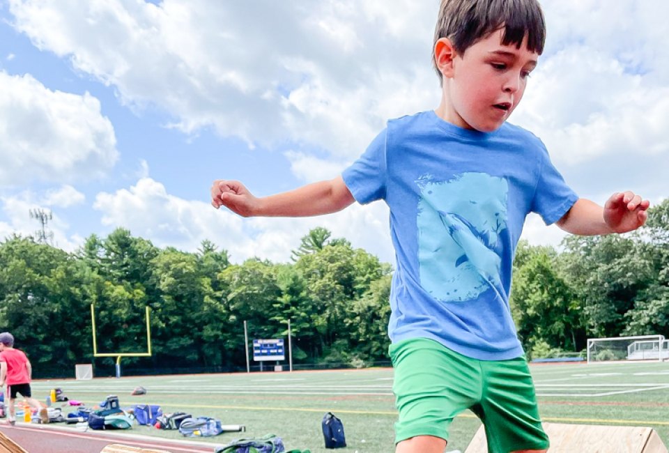 Summer camps keep kids active and outdoors all season long. Photo courtesy of Viking Sports Camp
