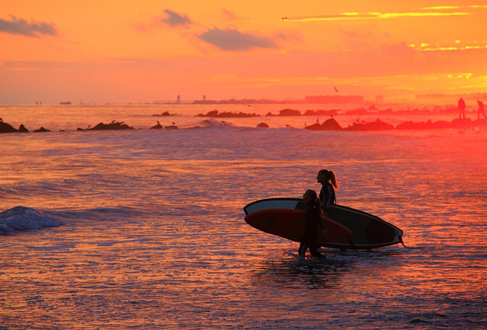 Long Island is known for its glorious beaches, and no visit here is complete without dipping your toes in the sand. Photo courtesy of Discover Long Island