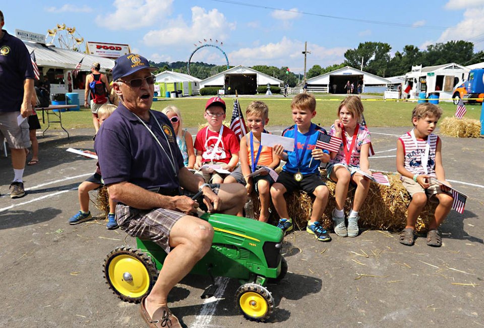 The Warren County Farmers' Fair has tons of kid-friendly fun, including hot-air balloon launches. Photo courtesy of the fair