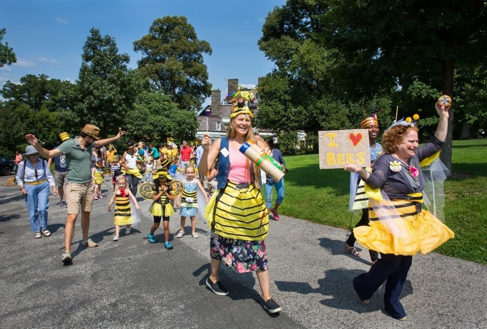 Celebrate bees and honey at Wave Hill's Honey Weekend. Photo by Erics Berger
