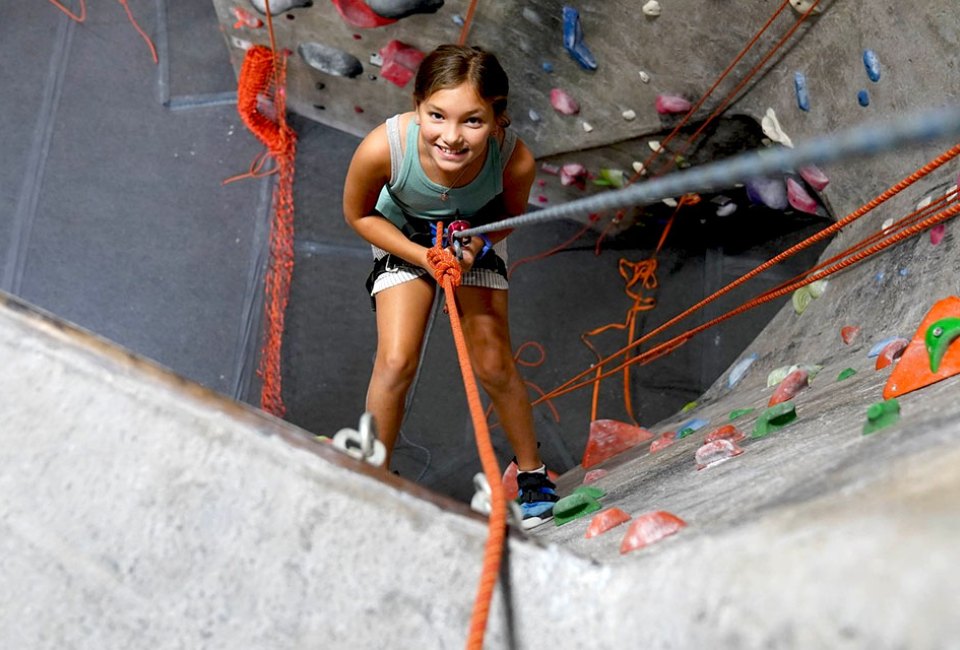 The Rock Club Summer Camp promotes fitness, team-building, and confidence.