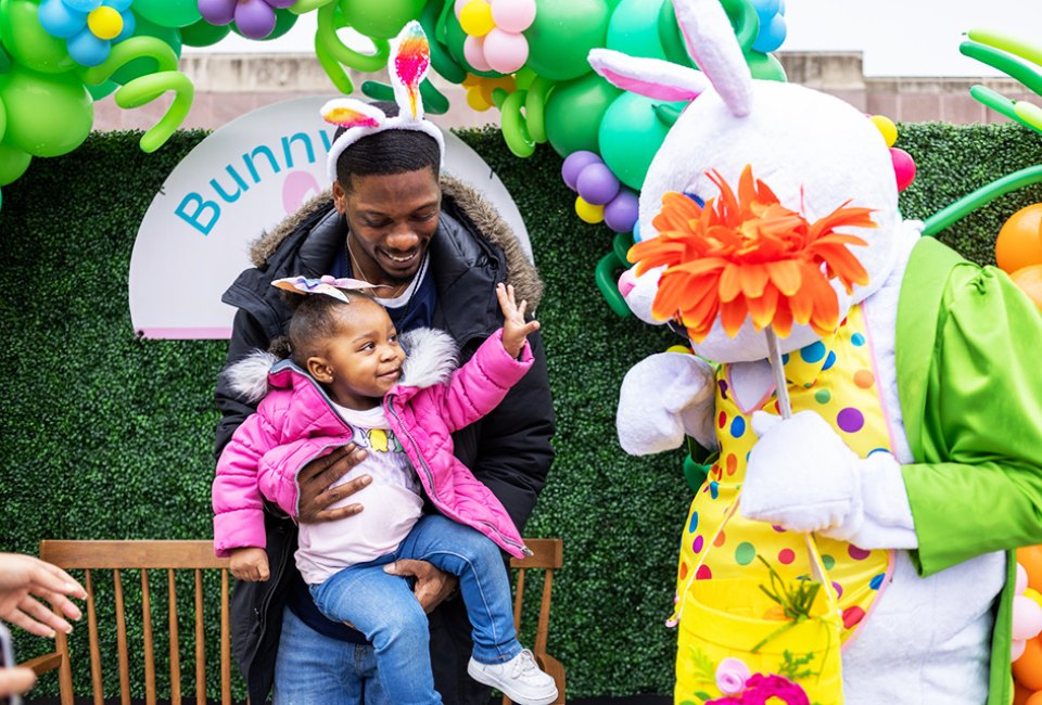 Children are invited to Ridge Hill Shopping Center for an Easter Egg Hunt and photos with the Ester Bunny on Saturday March 23. Photo courtesy of Ridge Hill Shopping Center