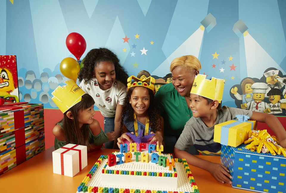 Build birthday memories brick by brick at Legoland. Photo courtesy of Legoland