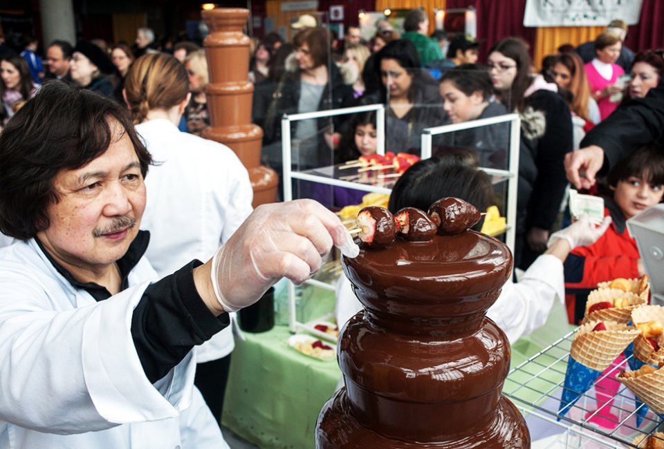 Enjoy a sweet treat at the Chocolate Expo in Newburgh. Photo courtesy of the expo