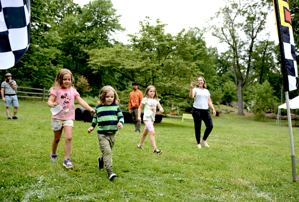 Run wild in the forest obstacle course at Greenburgh Nature Center this fall. Photo courtesy of the center