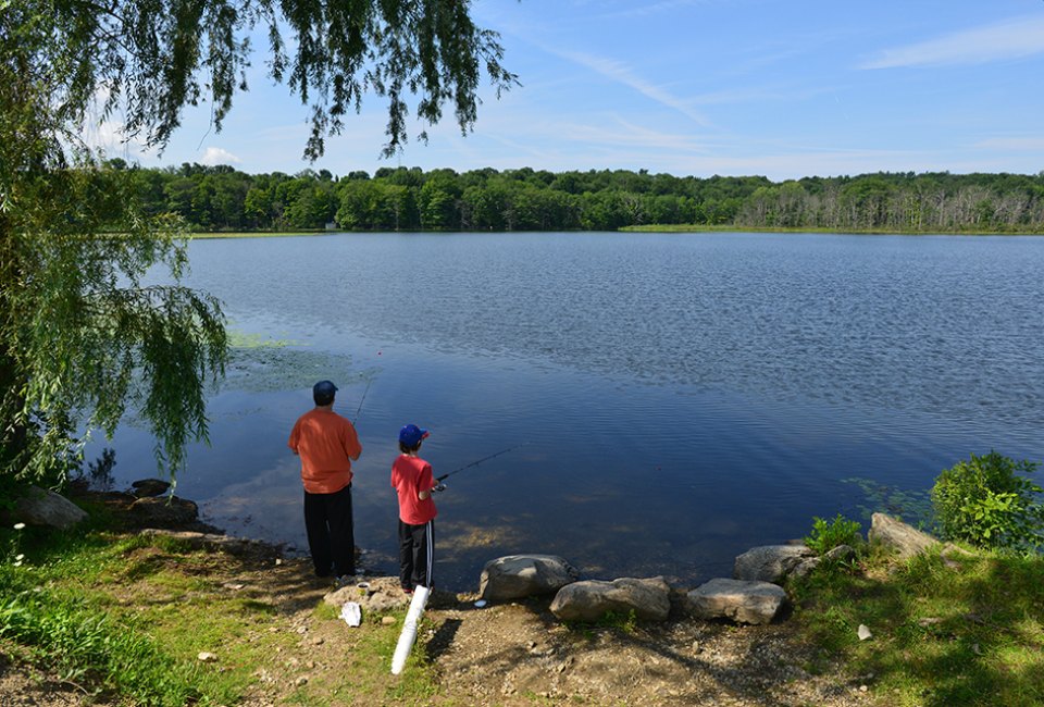 There are top fishing spots throughout the Hudson Valley.