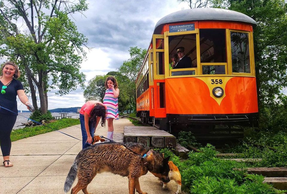 Explore the Trolley Museum of New York in Kingston. Photo courtesy of the museum