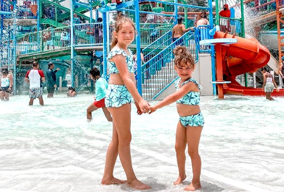 Splash, slide and cool off at Legoland's Water Playground, which makes a splash with its Memorial Day weekend debut. Photo courtesy of Legoland