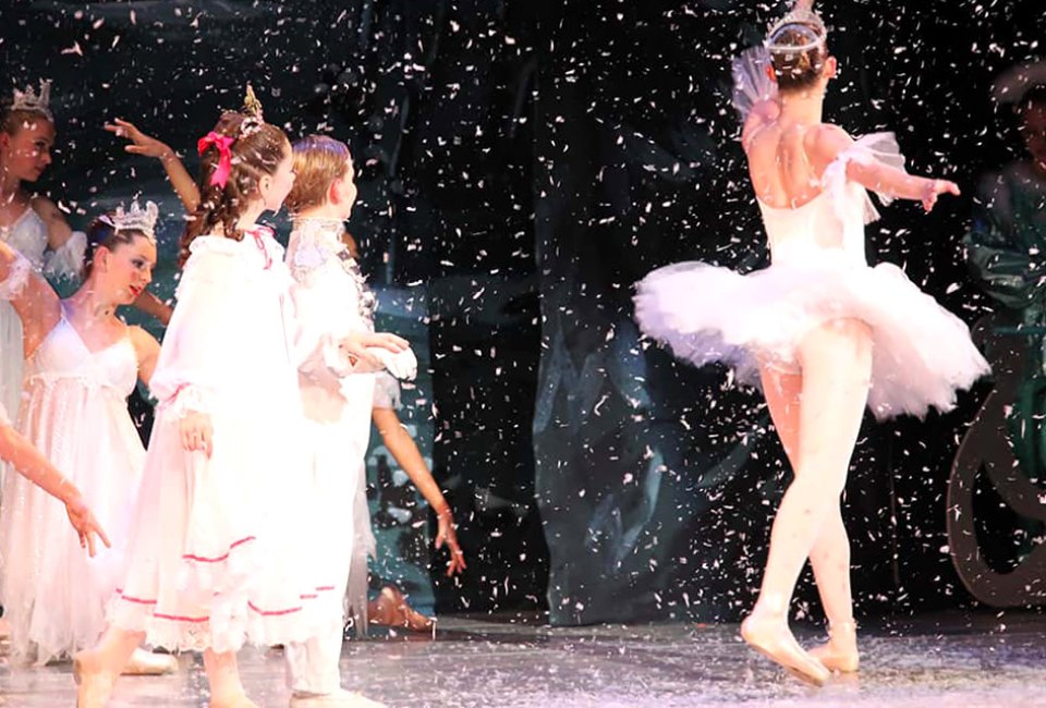 A performance of the Nutcracker at the Bardavon. Photo courtesy of the New Paltz Ballet Theatre