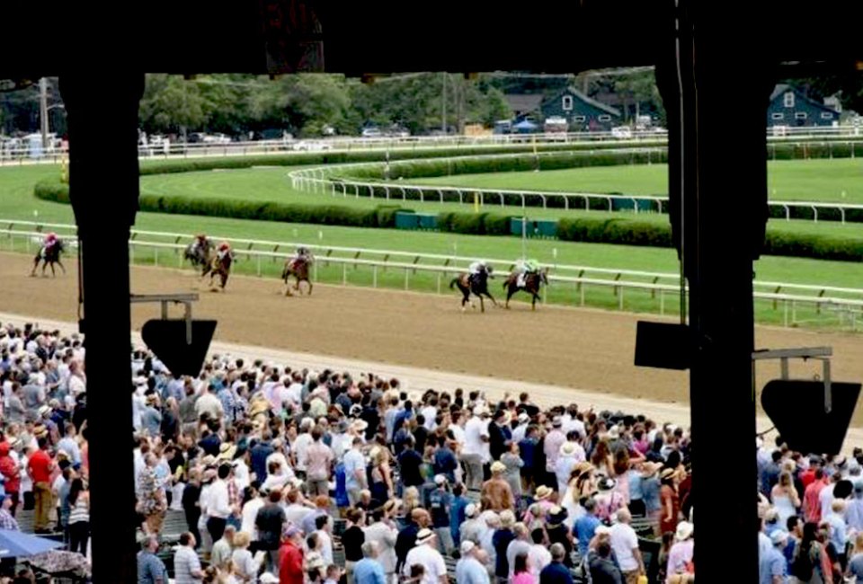 Spend a day at the races at one of the country’s most historic and popular sports venues, the Saratoga Race Course. Photo courtesy of NYRA