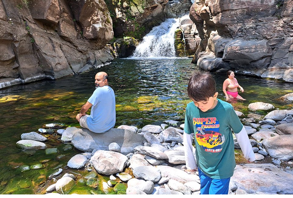 Take the family to the gorgeous Fawn's Leap for a day of swimming. 
