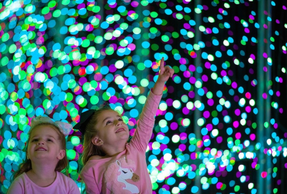 The Wonderland of Lights drive-thru holiday light experience returns to the Dutchess County Fairgrounds in Rhinebeck this holiday season. Photo courtesy of the event 