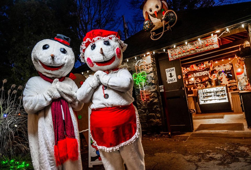 Enjoy a drive-thru experience and visit Santa at A Frosty Fest in Ulster Park. Photo courtesy of A Frosty Fest