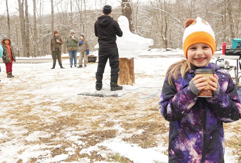 Warm up with everyone's favorite winter beverage at the Hot Chocolate Fest at the Ashokan Center. Photo courtesy of the Ashokan Center