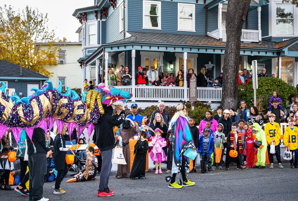 Put on your best costume and come out for the Nyack Halloween Parade, one of the biggest Halloween parades in the area. Photo courtesy of the event