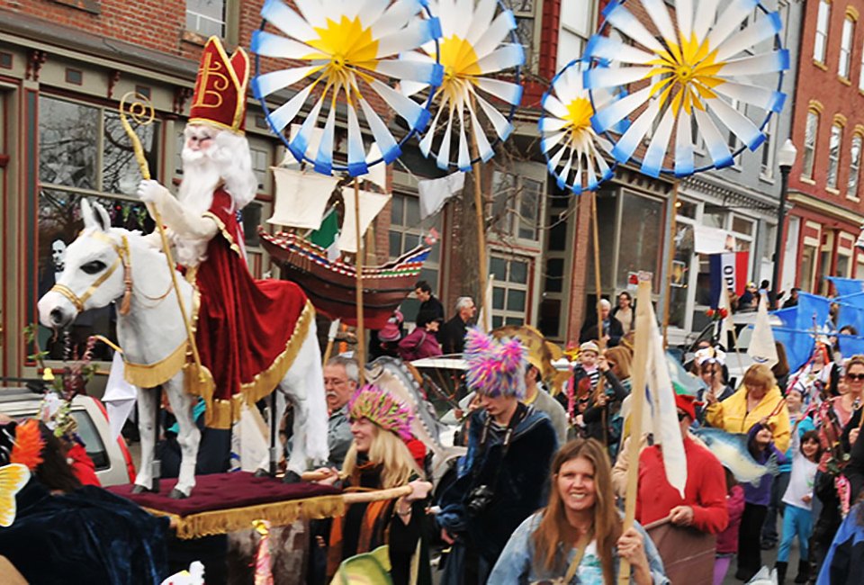 The Sinterklaas Festivities draw on the Hudson Valley’s Dutch heritage. Photo courtesy of Hudson Valley Community Productions