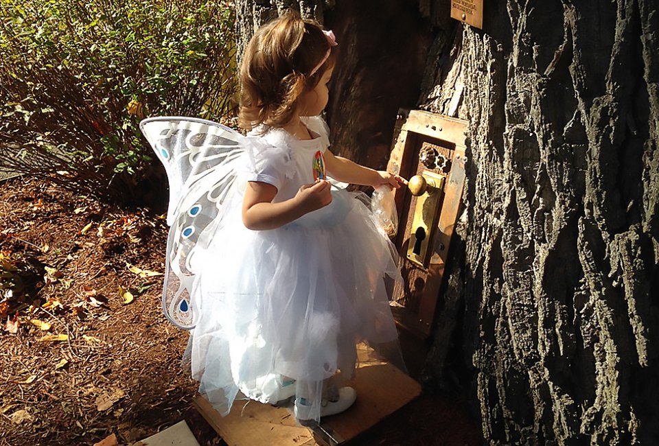 Visit the faerie houses at the Florence Griswold Museum in Old Lyme, Connecticut. Photo courtesy of the museum 