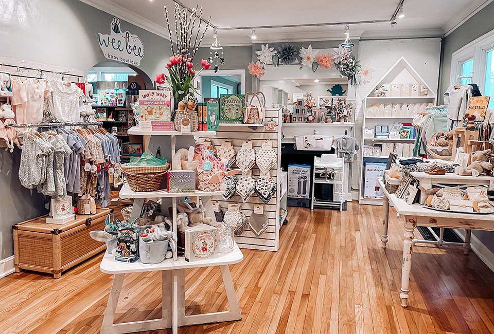 Chamblee's Wee Bee Baby Boutique has everything a baby could ever want or need. Photo courtesy of Wee Bee Baby