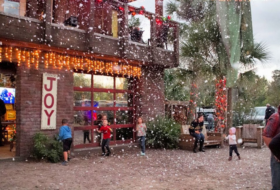 Snow is in the forecast for Wekiva Island's Winter Wonderland. Photo by Jessica Swatts