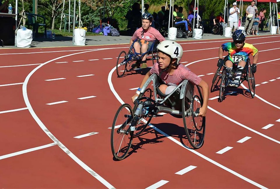 Cheer on the Wheelchair Games on Saturday in White Plains. Photo courtesy of the Burke Rehabilitation Hospital