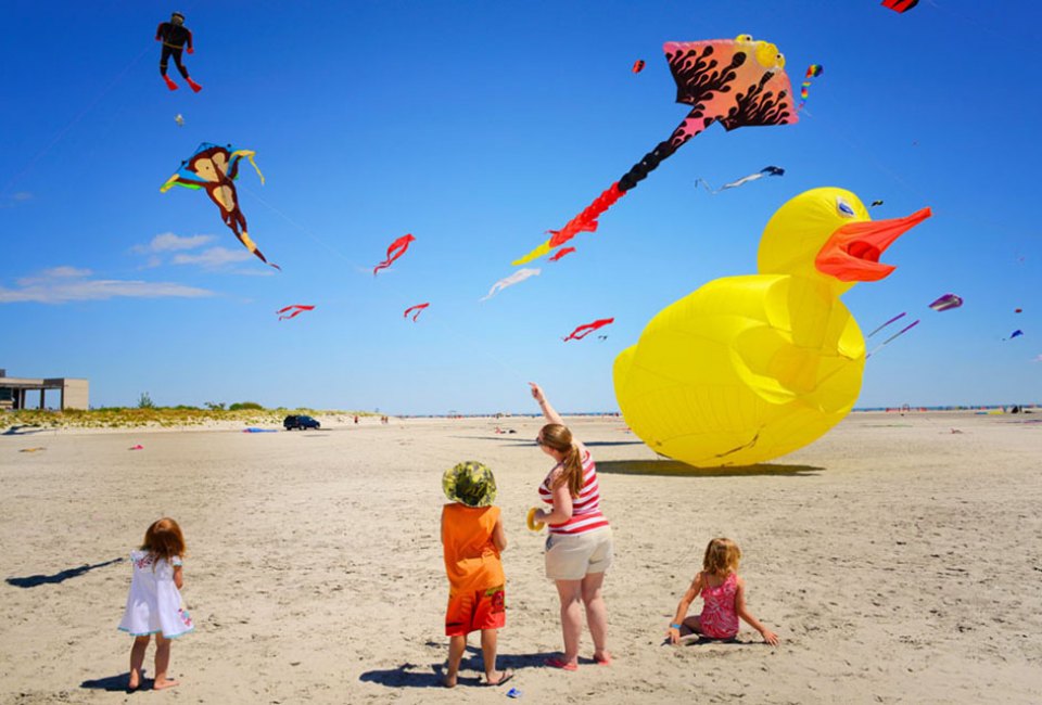 The Wildwoods International Kite Festival takes to the skies on Memorial Day weekend. Photo courtesy of the festival