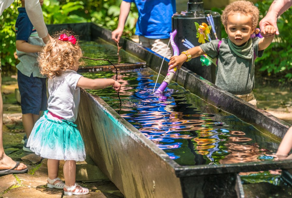 Play in the enchanting fairy-tale gardens at the Winterthur Museum Garden & Library. Photo courtesy of the museum