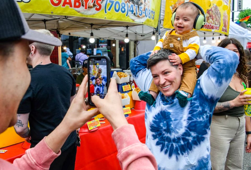 Windy City Hot Dog Fest is one of the many fun things to do with kids this June. Photo courtesy of Chicago Events