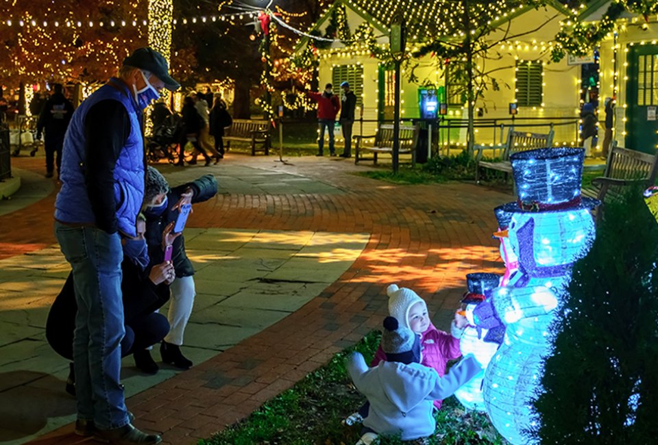 Winter in Franklin Square runs through the end of February. Photo courtesy of Historic Philadelphia