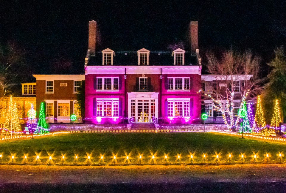 All is very and bright this Christmas Weekend in Boston! Winterlights at the Bradley Estate photo by Bob P.B., via Flickr CC BY-NC-ND 2.0