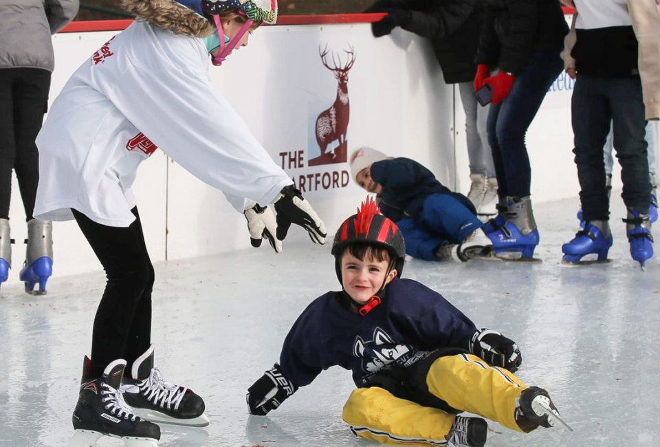 Get down with some winter fun this New Year's Eve! Winterfest Hartford photo courtesy of the IQuilt Partnership