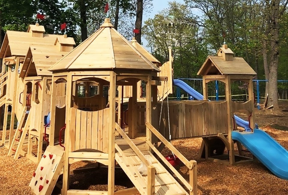 Woodland Playground at Sands Point Preserve Spring Break Activities for Long Island Kids