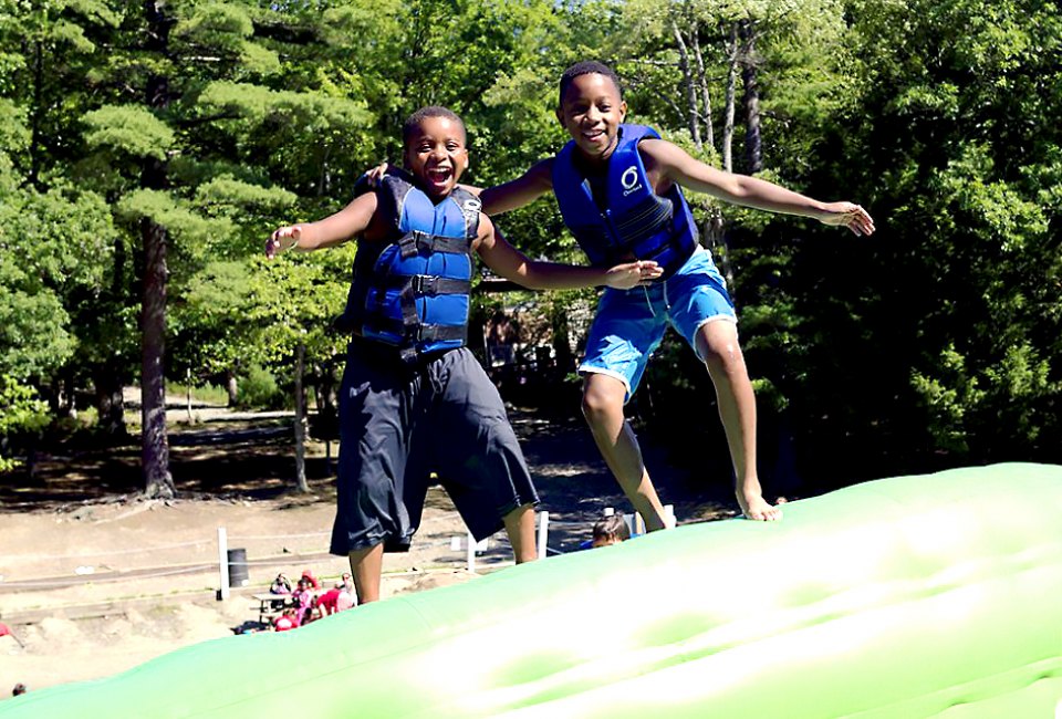 <i>New York City's YMCA offers a day camp and sleepaway camp just 90 miles from the city, plus 70 camp sites across the boroughs.</i>